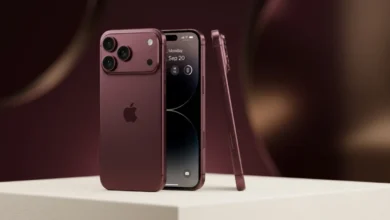 مراجعة هاتف iPhone 18 Pro Max باللون البرجندي في مصر